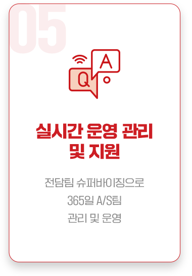 실시간 운영관리 지원